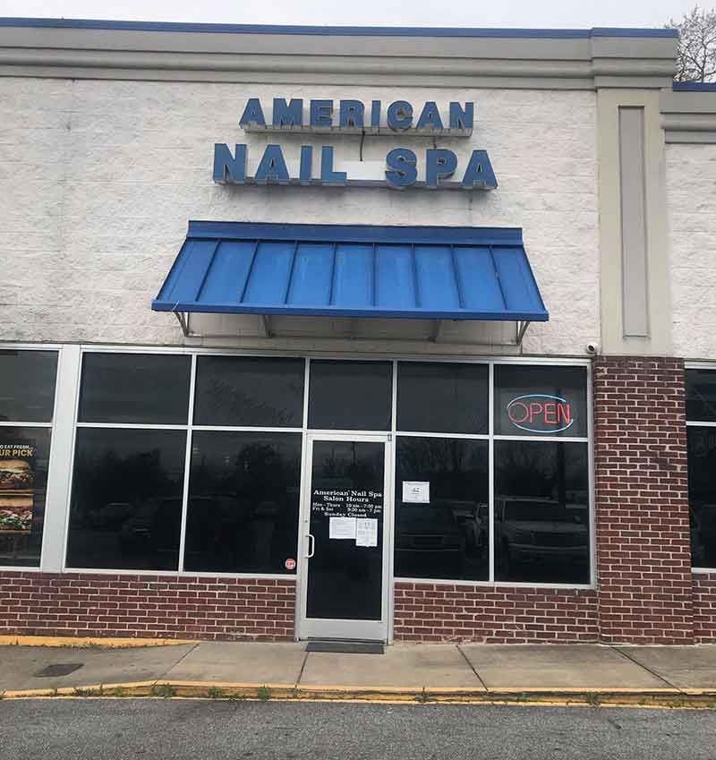 Tiệm American Nails Spa-Cần Thợ Nail In Rutherfordton NC