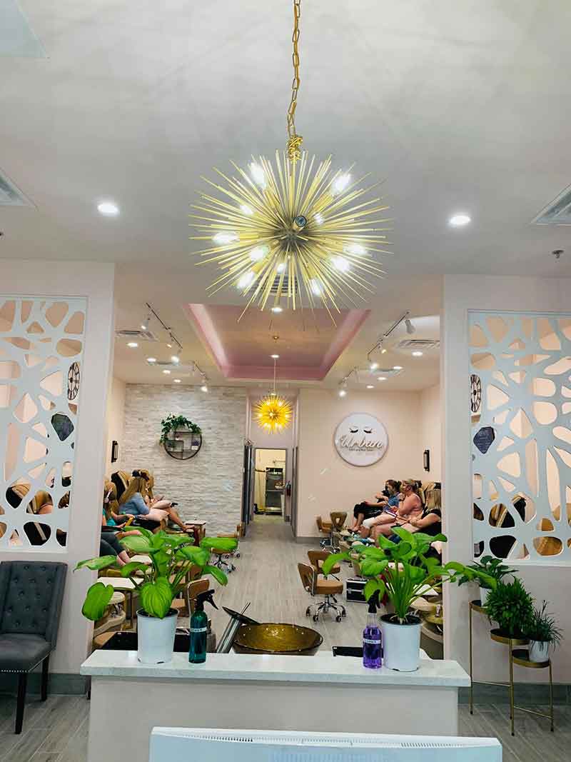 URBAN LASH AND NAIL SPA-Cần Bán Tiệm Nail Income Rất Cao Lấy Lại Vốn Sau 10 Tháng Ở Celina Texas