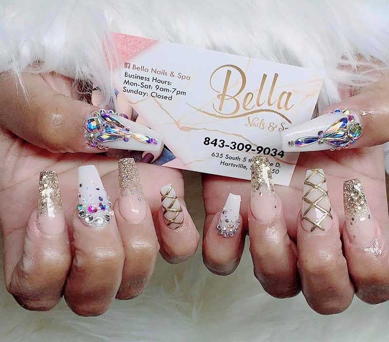 Bella Nails & Spa-Cần Thợ Nail Lương $5000- $7000 In South Carolina